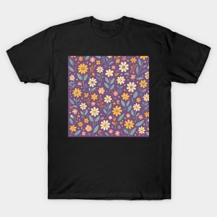 Purple Floral T-Shirt